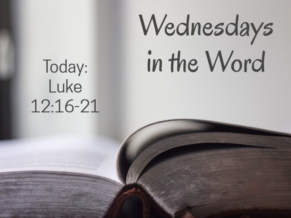 Wednesdays in the Word – January 20, 2021