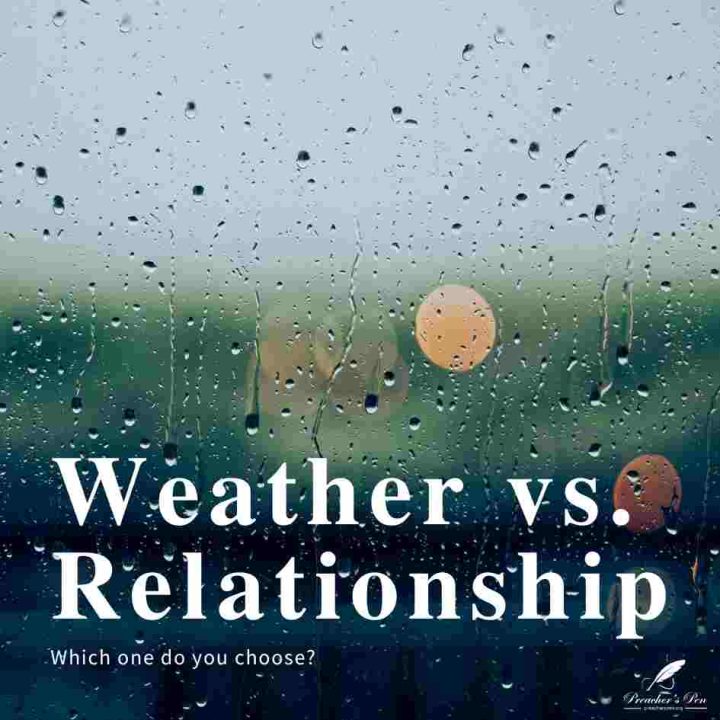 Weather vs. Relationship
