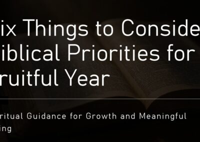 Six Things to Consider 2026