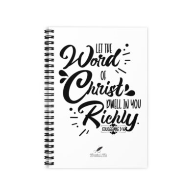 Ruled Line Spiral Notebook