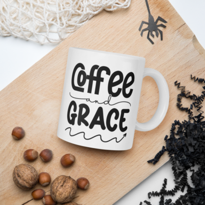 Coffee and Grace Regular Mug